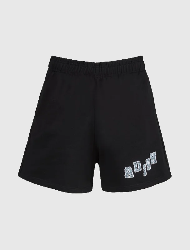 TATREEZ LOGO SHORTS