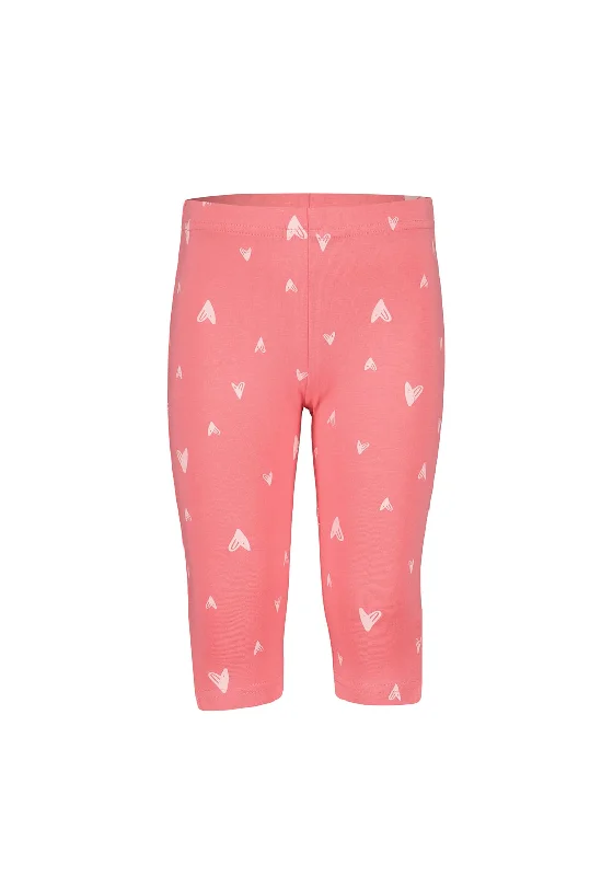 Blue Seven Girl Heart Capri Legging, Pink