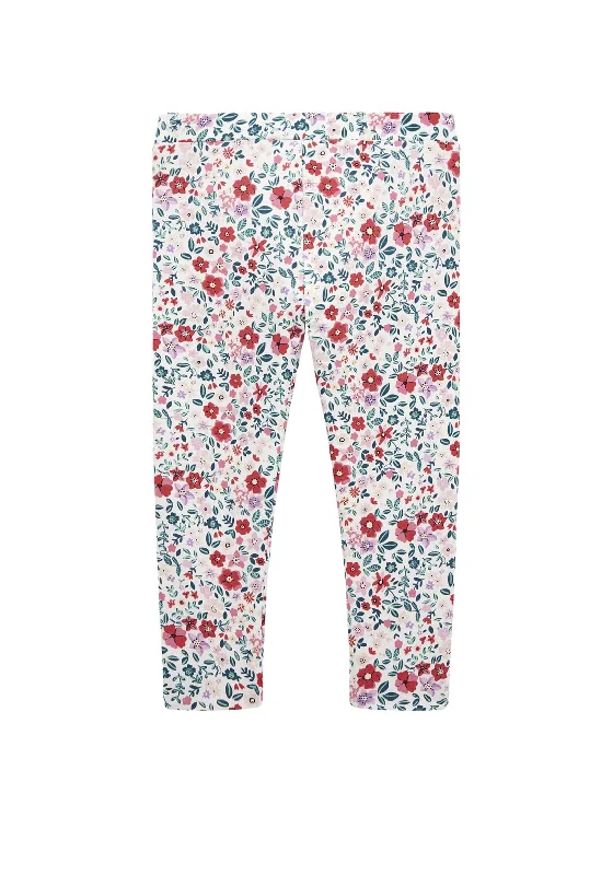 Guess Girl Floral Reversible Logo Legging, Multi