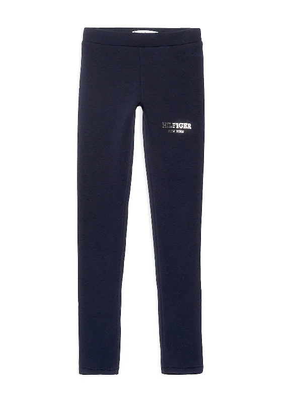 Tommy Hilfiger Girl Monotype Legging, Navy