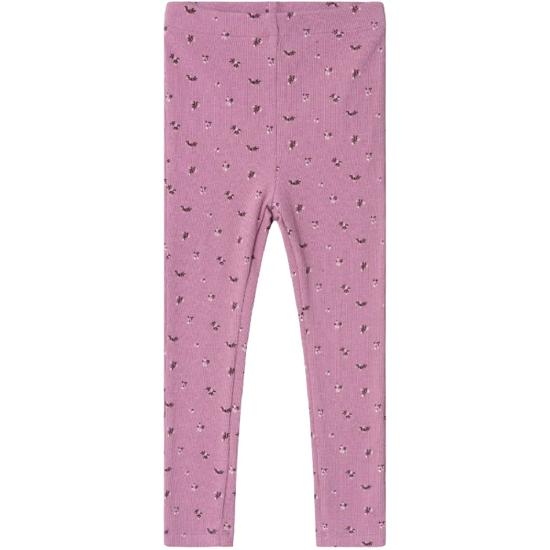 Name It Mauve Orchid Olinne Leggings