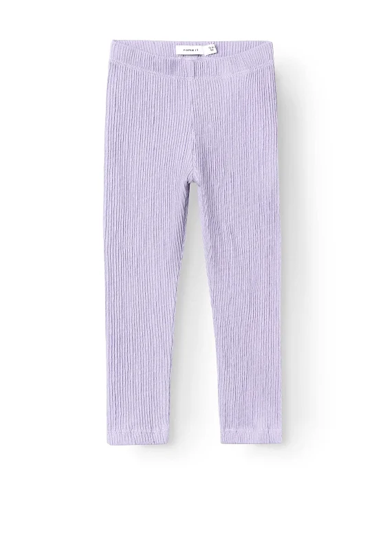 Name It Mini Girl Dukke XSL Legging, Heirloom Lilac