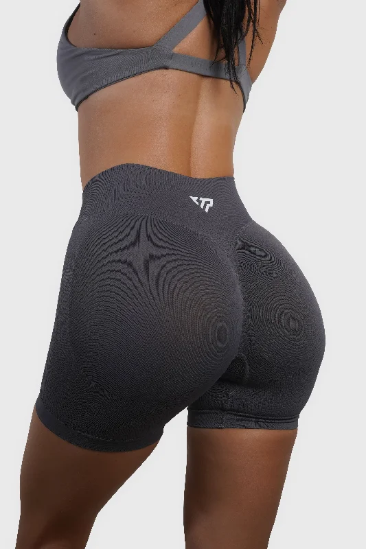 RECOIL SCRUNCH SHORTS - STORM