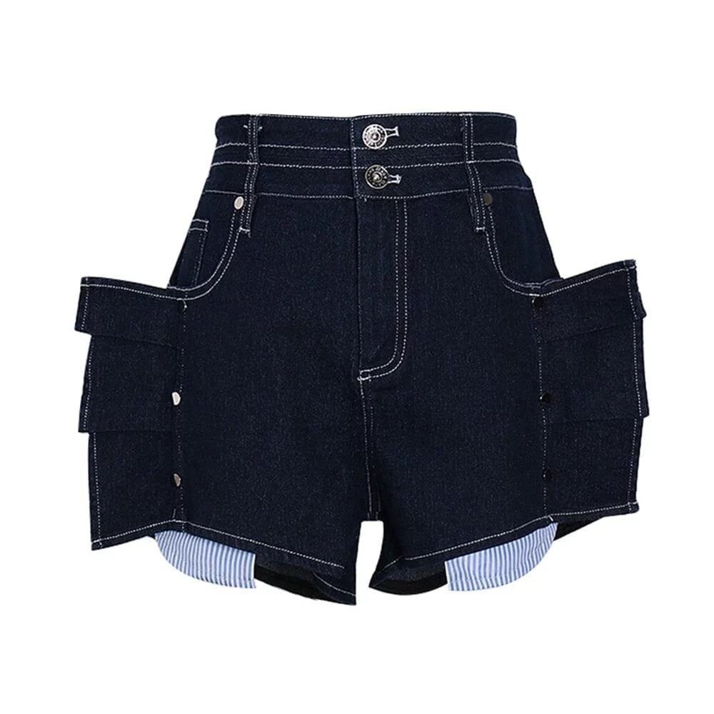 The Misty High Waist Denim Shorts