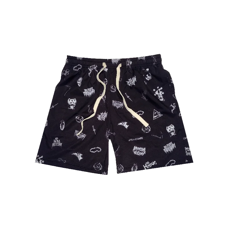 Wingbats Shorts Black