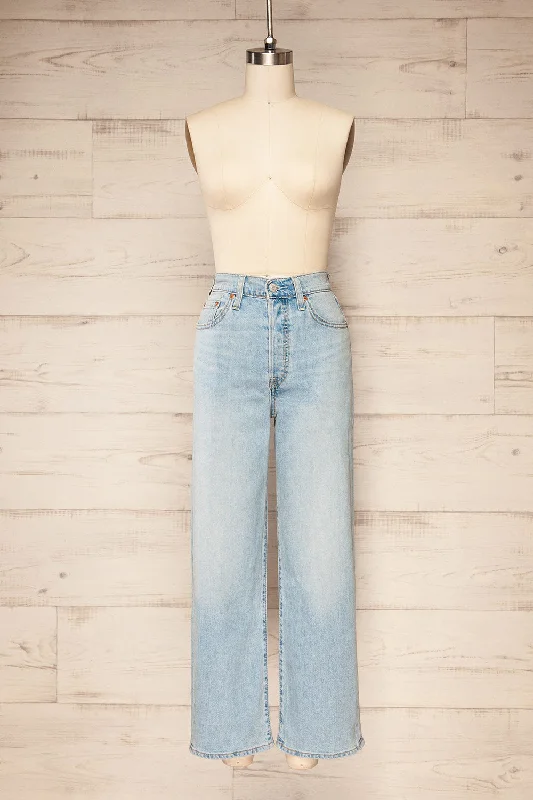 Bondy Light Wash | High Rise Straight Leg Jeans