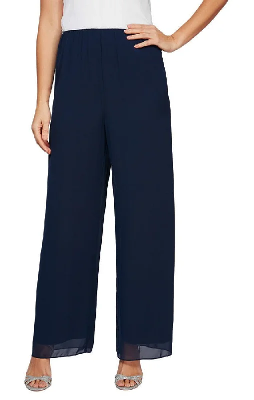 Chiffon Straight Pant