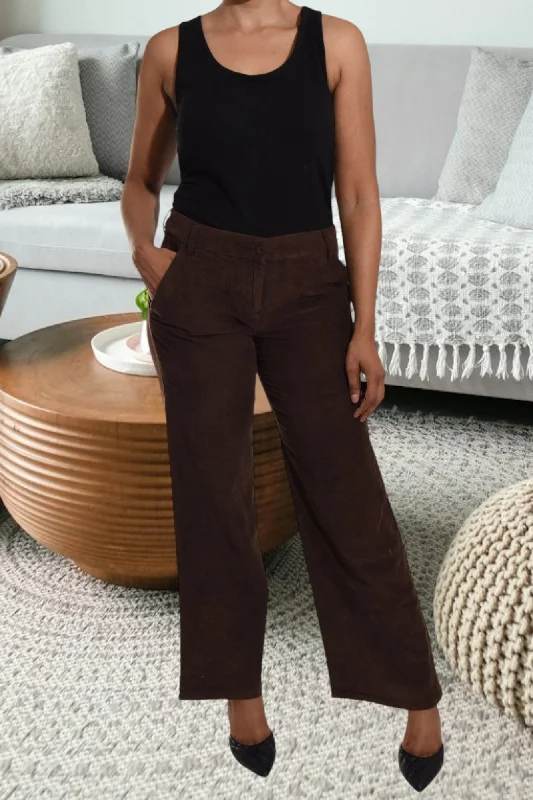 Dark Brown  Pants