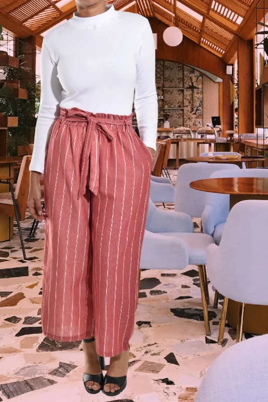 Blush 3/4 Palazzo Pants