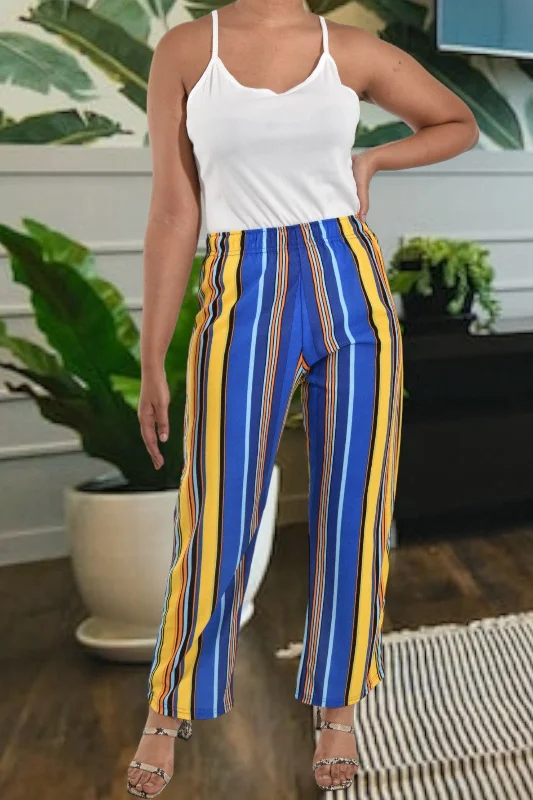 Ladies Stripe Pants