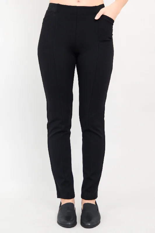 Nadia Tall Pant, Black, Modal