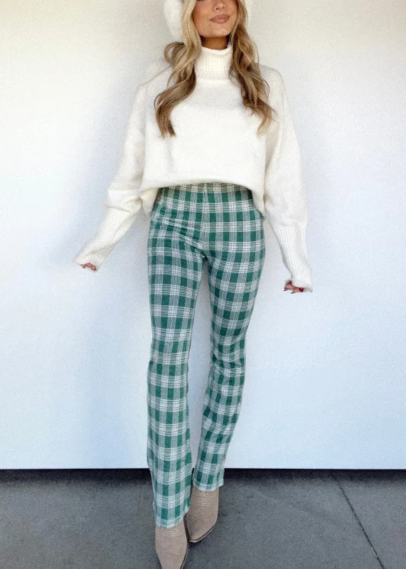 Peppermint Plaid Pants